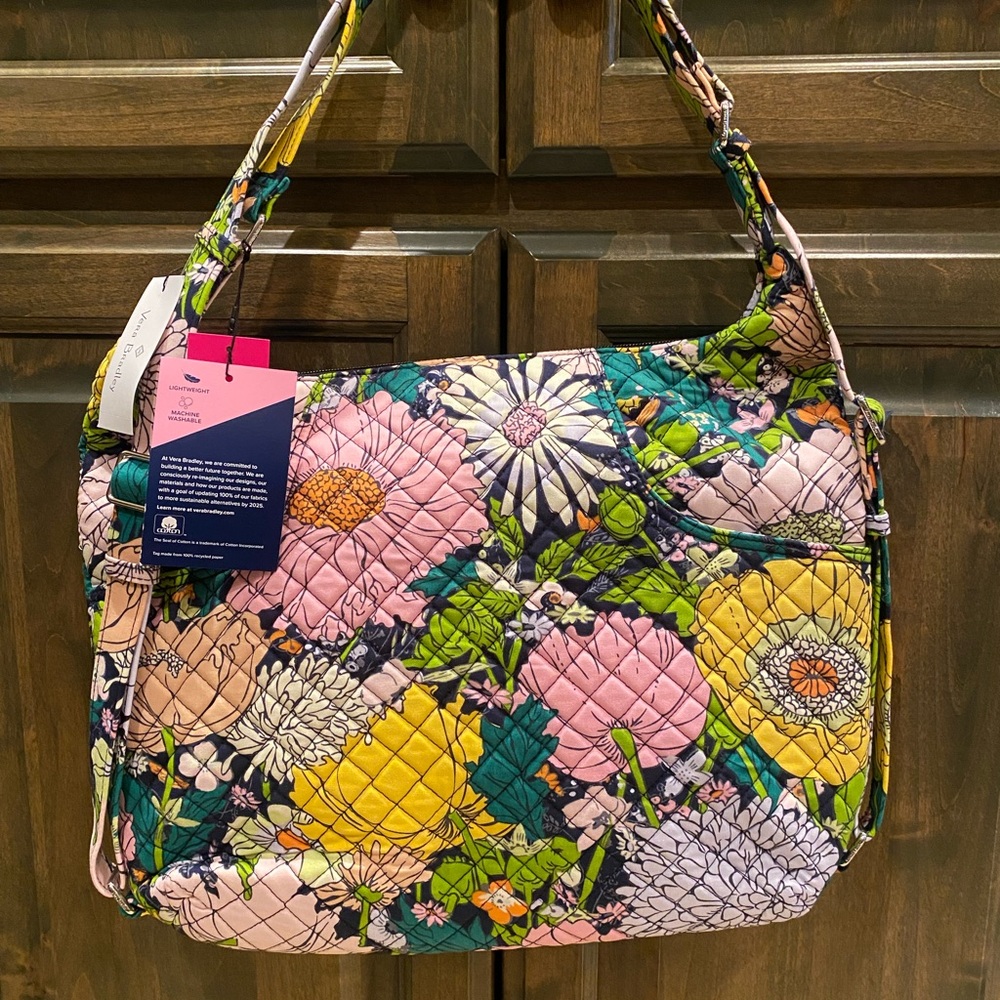 Brand new Vera Bradley Convertible Backpack Shoulder Bag Bloom Bloom